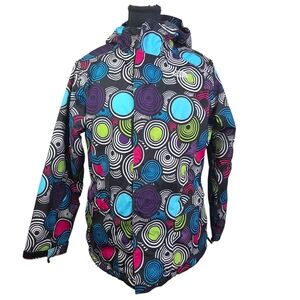 The North Face Girls Spiral Light Hyvent Heatseeker Rain Jacket Size 18 XL